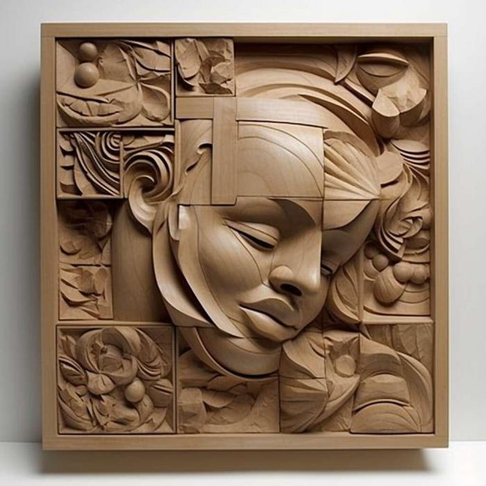 نموذج ثلاثي الأبعاد لآلة CNC 3D Art 